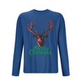 thumbnail image 3 of Blusas y camisas de manga larga con cuello redondo para hombre, deportivas, fitness, hogar, pijamas navideños estampados, camiseta de manga larga con cuello redondo, blusa de poliéster para hombre, 3 of 3