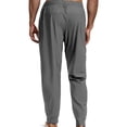 thumbnail image 5 of Breezora Mens Lightweight Quick Dry Hiking Pants with Zipper Pockets Breathable Stretch Outdoor Trousers for Fishing Travel Summer XS Size Grey, 5 of 7