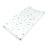American Baby Company Printed 100% Natural Cotton Jersey Knit Fitted Contoured Changing Table Pad Cover, Super Star,