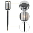 thumbnail image 3 of C Cattleya 8-Pack Black Solar LED Outdoor Path Lights for Landscape,Walkway,Garden and Patio, 3 of 7