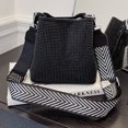 thumbnail image 1 of Bolso De Viaje Casuales Para Mujer Bolso De Cubo De Moda Brillante Bolso Bandolera Brillante, 1 of 7