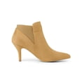 thumbnail image 3 of Unique Bargains Women's Pointed Toe Stiletto Heels Chelsea Ankle Booties, 3 of 7