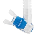 thumbnail image 3 of Cressi Supernova Dry Snorkel, Clear/Blue, 3 of 5