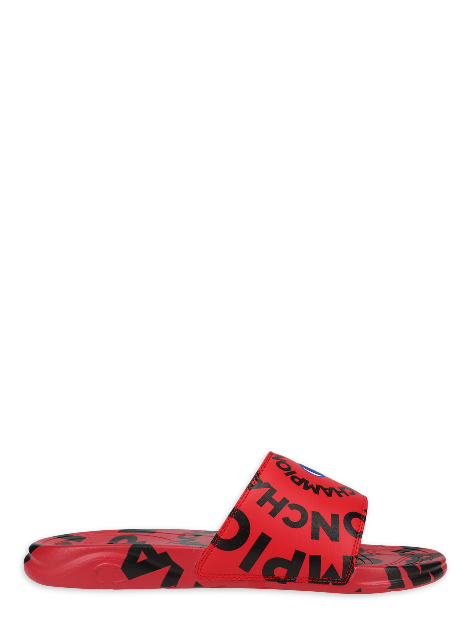 Champion Mens Size 10 IPO LV Sandal Shower Slides Las Vegas Embossed Print