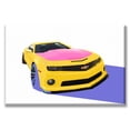 thumbnail image 1 of Cuadro Canva Pixtreats listo para Colgar tipo galería Camaro Amarillo 60X90 cm, 1 of 4