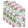thumbnail image 2 of Pink Magnolia Kitchen Towels Set of 4, Rustic Botanical Budding Flowers Aqua Wooden Absorbent Dish Towels for Kitchen, Microfiber Hand Towel, Quick Drying Tea Towel for Cleaning Decorative Dishcloths, 2 of 7
