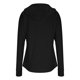 thumbnail image 4 of V Cuello 3/4 Manga Tops para las Mujeres Camisetas de Entrenamiento de Protección Solar Primavera Verano Camisetas, 4 of 6
