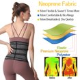 thumbnail image 4 of Entrenador De Cintura Banda Ejercicio Posparto Adelgazamiento Entrenamiento Abdomen Corsé Correas Likrtyny Mujer, 4 of 9