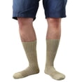 thumbnail image 6 of 4 Pairs Army Boot Socks for Military Personnel, Law Enforcement, Firefighters, and Security Professionals, Beige 10-13, 6 of 6