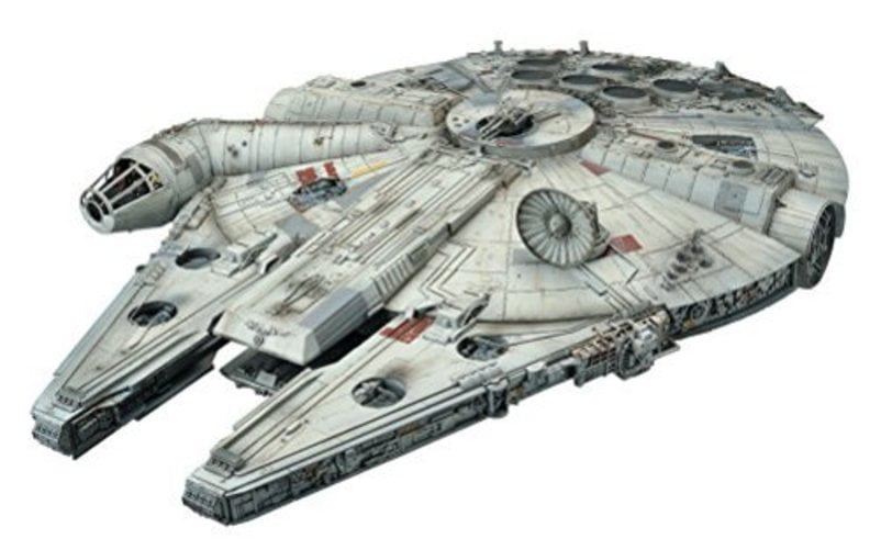 star wars millennium falcon model kit