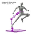 thumbnail image 3 of 10 Juegos De Soportes Flexibles Para Muñecas Para Figuras De Acción De 6 Pulgadas, Adecuados Para Varias Especificaciones De Figuras De Acción De 6 Pulgadas, 3 of 7