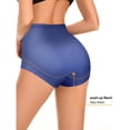 thumbnail image 3 of Xucatan Women's High Waisted Shapewear Panties, Hip Lift Crossband Tummy Control Underwear, Breathable Lightweight Ladies Body Shapers, Stretchy Nylon Feminine Briefs Gift, 3 of 5