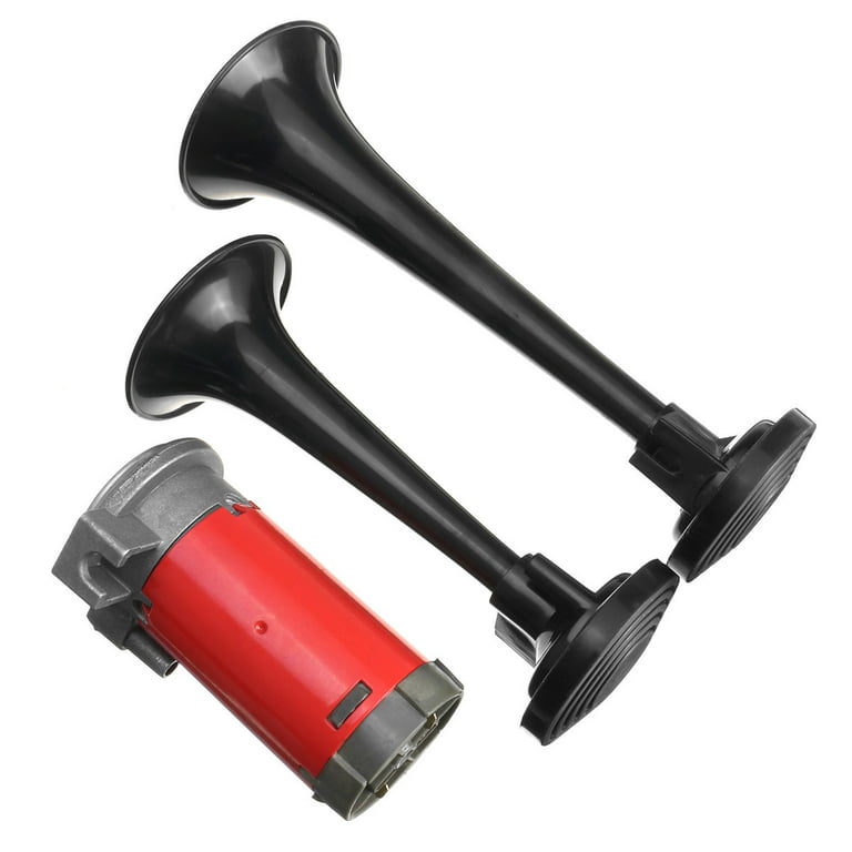 Loud Sound Dual Trumpet, Air Horn 178dB Loud and Clear Sound Simple  Installation and Convenient Use for Car for Home : : Automotive