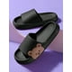 thumbnail image 1 of Fashionable Slides For Women, Cartoon Bear Pattern Single Band EVA Slippers, 1 of 4