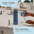 thumbnail image 3 of Contigo 24 oz. Wells Chill Stainless Steel Filter Bottle w/ Filters - Dark Ice, 3 of 7