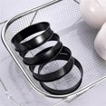 thumbnail image 4 of 12Pack Crumpet Rings NONSTICK English Muffin Rings 3.15 Inch - Stainless Steel Double Rolled Tart Rings for Baking, 4 of 5