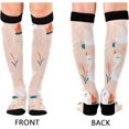 thumbnail image 2 of FREEAMG Swan Compression Socks for Women and Men, 1 Pair, 2 of 7