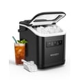 thumbnail image 1 of Hicozy Portable Ice Maker Countertop, Portable Ice Machine 9 Cubes in 6 Mins, 26 lbs/24Hrs 2 Ice Sizes, Ice Maker Machine Self-Cl, 1 of 8