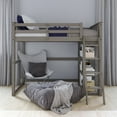 Better Homes and Gardens Kane Twin Loft Bed, Gray