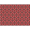 thumbnail image 1 of Ahgly Company Machine Washable Indoor Rectangle Transitional Dark Red Area Rugs, 2' x 3', 1 of 7