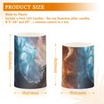 thumbnail image 3 of Dragon Battle in Sky Flickering Flameless LED Candles set of 2 Battery Operated 18-Key Remotes Timer Halloween Fall Decor D3''xH4''5'', 3 of 7