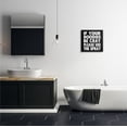 thumbnail image 2 of Stupell Industries Doodies Be Cray Use The Spray Bathroom Phrase, 17 x 17, Design by Jaxn Blvd., 2 of 6