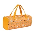 thumbnail image 2 of Organizador de almacenamiento de hilo de gran capacidad, portátil de viaje con asa, bolsa para tejer, para madejas de hilo y ganchos de crochet. Libélula avellana, 2 of 8