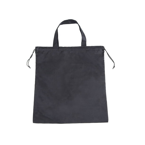 Bolsa de compras de poliéster ecológica, 2 unidades, portátil, con cordón, resistente a la suciedad, plegable, para el hogar y al aire libre.