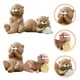 thumbnail image 3 of 4 figuras miniatura de nutrias de resina para decoración de pasteles, terrarios y manualidades., 3 of 7