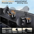 thumbnail image 2 of Ultra Strong Adjustable Magnetic Car Phone Mount – Universal 360° Rotating, Compact Foldable Phone Holder Magnet for Dashboard, Desk, Mirror, 2 of 4