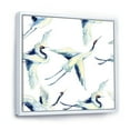thumbnail image 3 of Designart 'Asian Crane Bird Impression I' Traditional Framed Canvas Wall Art Print, 3 of 5