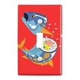 thumbnail image 1 of Sushi Tuna Fish Yellowtail Roll Plastic Wall Decor Toggle Light Switch Plate Cover, 1 of 3