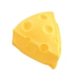 thumbnail image 2 of Juguete de Queso, Juguete El Estiramiento de Queso, El Juguete de Estrés de Queso Realista para la Pantalla de la Vajilla, 2 of 8