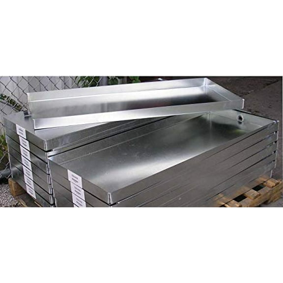 36X36DP 36 in. X 36 in. Welded Condensate Drain Pan$$Plumbing & HVAC