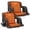 Heated 21"-2 Pack, variant on Slsy 2 pack 21'' Heated Stadium Seats for Bleachers with Back & Arm Support and Wide Cushion, Extra Portable 6 Reclinng Positions Bleacher Seat for Outdoor Camping Games Sports