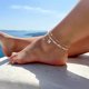 thumbnail image 3 of Pulsera Ursteel con cadena en capas plateadas con la inicial C, 8.5 pulgadas, 3 of 7