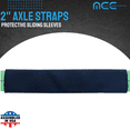 thumbnail image 3 of Mega Cargo Control USA 2” x 60” Off-Road Axle Tie-Down Straps (4-Pack) - WLL: 3333 lbs - Green, 3 of 6