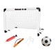 thumbnail image 5 of Portería de fútbol infantil plegable con estacas para el suelo y bomba de aire para balón de fútbol. Blanco 60x45cm, 5 of 8