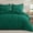 Dark Geeen, variant on RUIKASI 7 Pieces Queen Comforter Set with Sheets, Black Bed in a Bag Queen with Comforter and All Season Sheets, Pillowcases & Shams