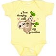 thumbnail image 3 of Inktastic Hanging with My Grandma Boys or Girls Baby Bodysuit, 3 of 5