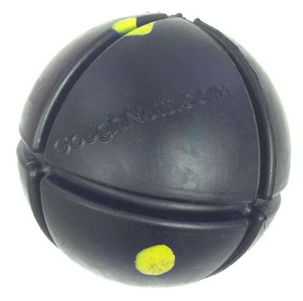 goughnuts interactive black chew ball
