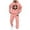 A-Multicolor44, variant on XIAOCHA Womens Number Print Tracksuit Relaxed Fit Fall Daily Jogger Set Sweatshirts