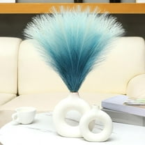 ChicYu 10PCS Christmas Pampas Grass Faux Plants Home Wedding Holiday Party Decor Floor Standing Artificial Green Lightweight Easy to Arrange