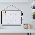 thumbnail image 3 of Calendrier Magnétique Tableau Blanc, Calendrier Mensuel Effaçable à Sec Tableau Blanc de Remplacement Pratique pour l'École, 3 of 7