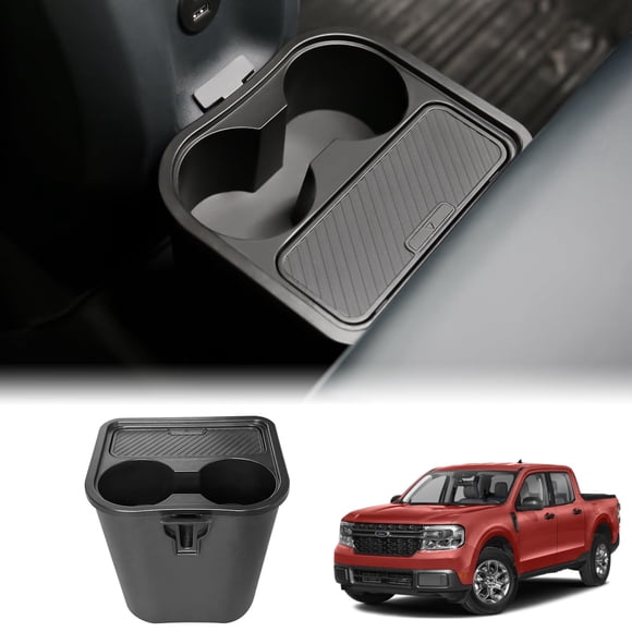 Cubo de basura Mabett para Ford Maverick, 2025, con portavasos