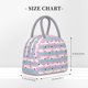 thumbnail image 2 of Balery Flamingo1 Bolsa de Almuerzo para Mujeres, Caja de Almuerzo, Bolsa de Almuerzo Pequeña Impermeable, Tote de Almuerzo Reutilizable con Gran Capacidad, 2 of 6