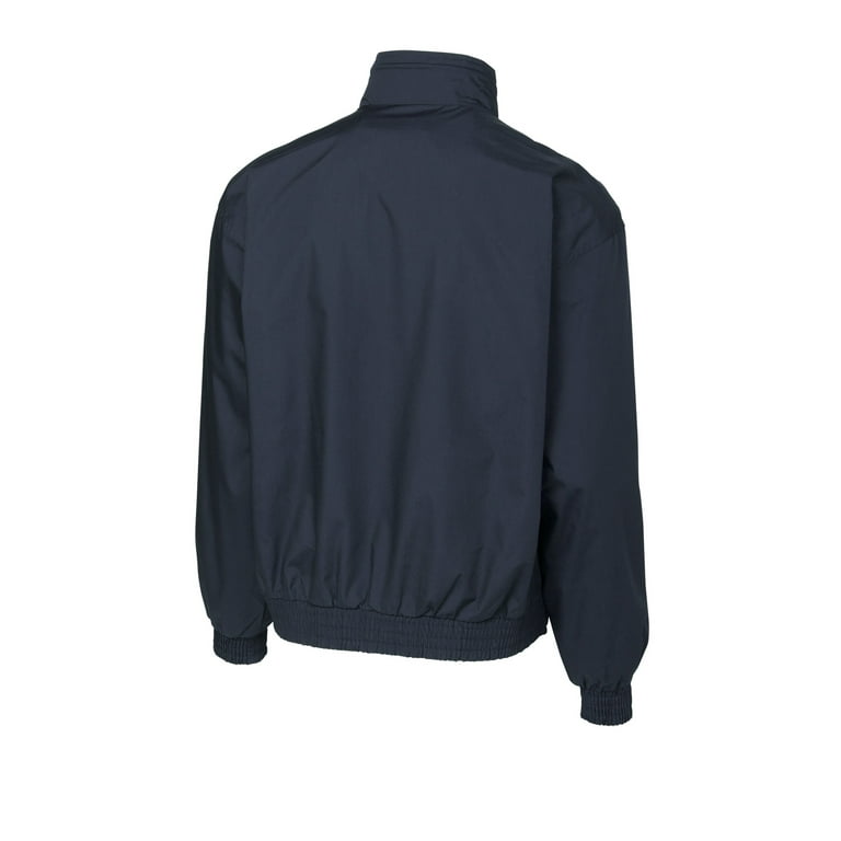 Port Authority Classic Poplin Jacket-L (Dark Navy/Dark Navy)