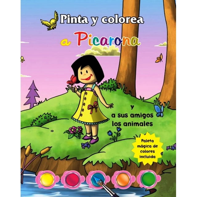 PINTA Y COLOREA A PICARONA Picarona ANDRES R SANCHEZ MAZUERA