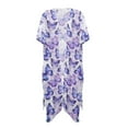 thumbnail image 4 of DISNIMO Womens Kimono Swimsuit Cover Ups Butterfly Print Casual Loose Bathing Suit Coverup Cardigan Cover ups for Summer Vacation Hawaii Swimwear Cover Up, 4 of 6