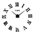 thumbnail image 1 of Números romanos sin marco Figuras 3D Acrílico Especial DIY Reloj de pared Reloj con pegatina para la decoración del hogar Jumpingount JJ12849-01B, 1 of 6